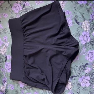 Fabletics Shorts size small. Never worn All black in color with lining inside.